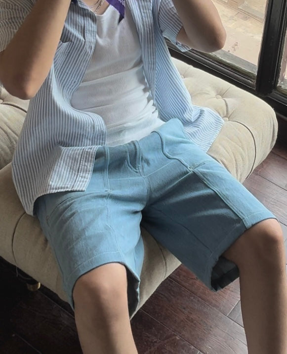 UTILITY PANELLED JORTS