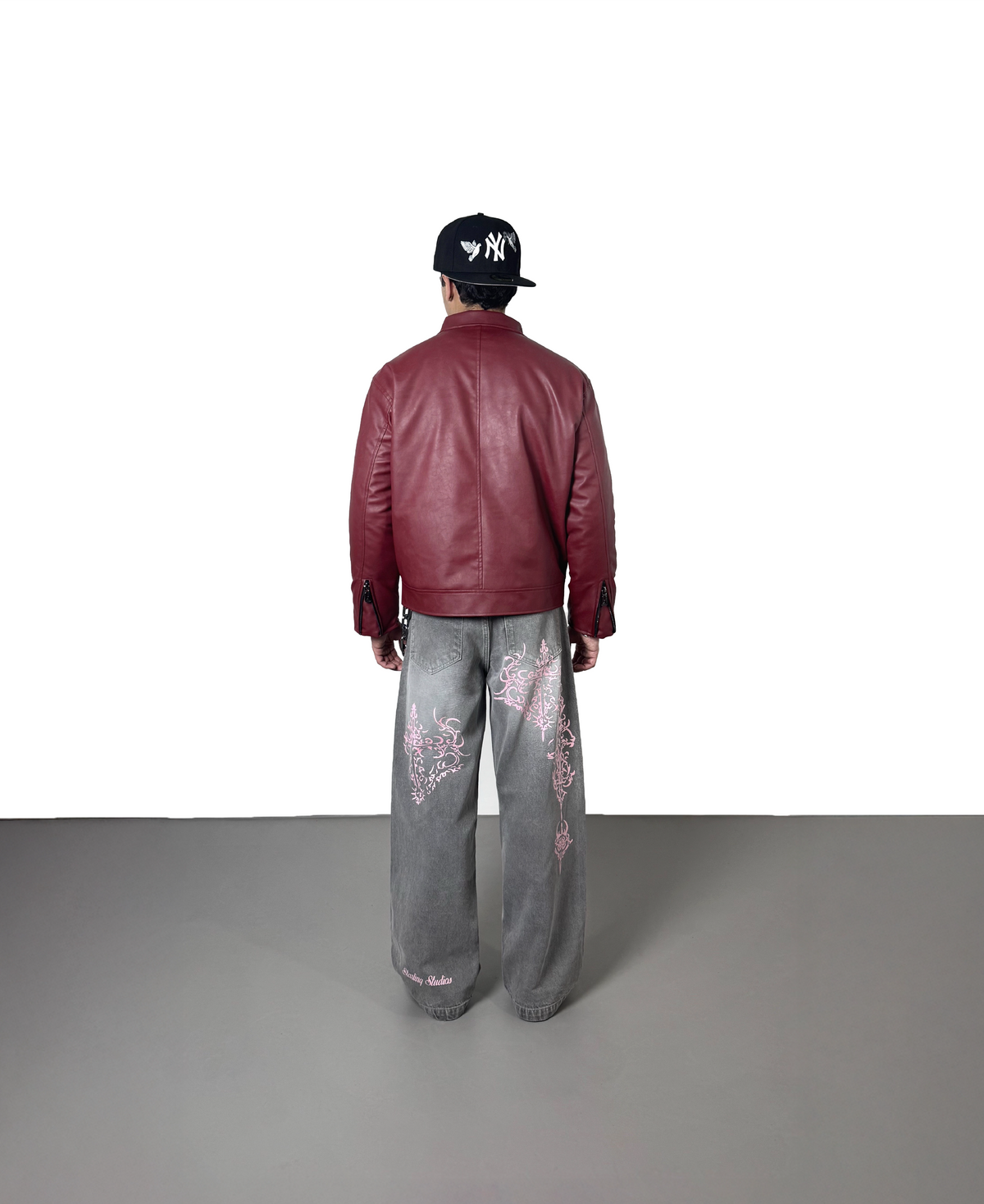FIREMAN CLASP JACKET - CHERRY RED
