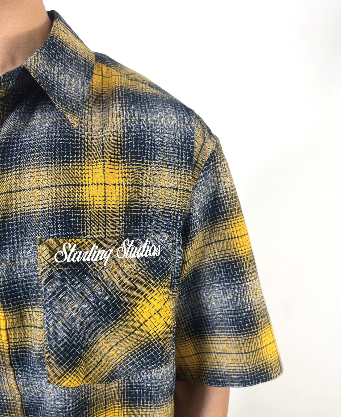 MUSTARD YELLOW CLASP SHIRT