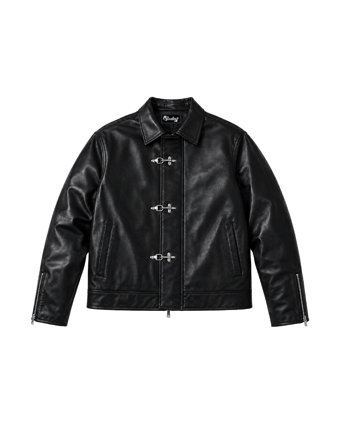 FIREMAN CLASP JACKET - VTG BLACK