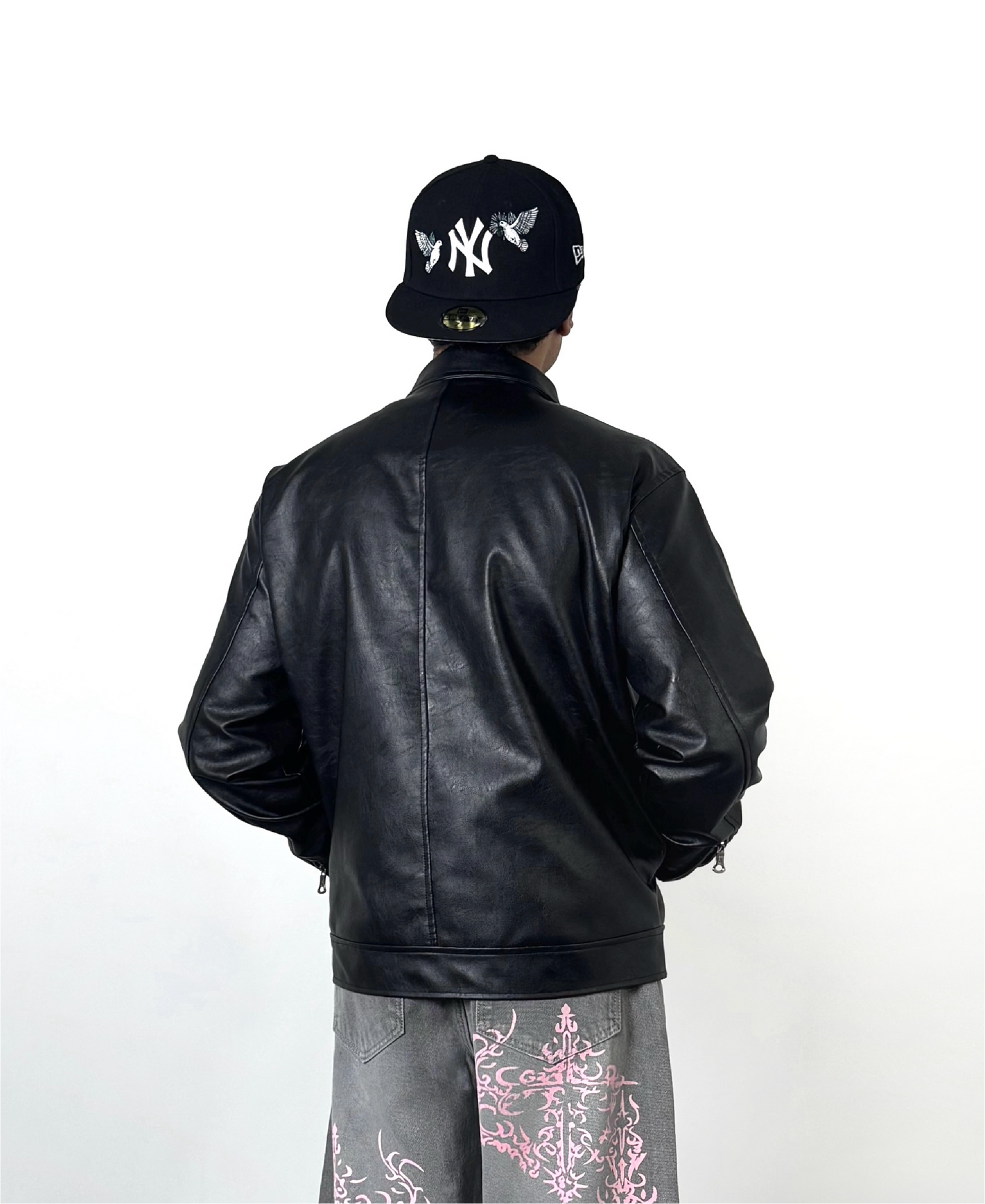 FIREMAN CLASP JACKET - VTG BLACK