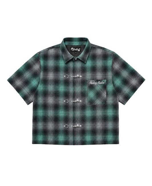 FOREST GREEN CLASP SHIRT